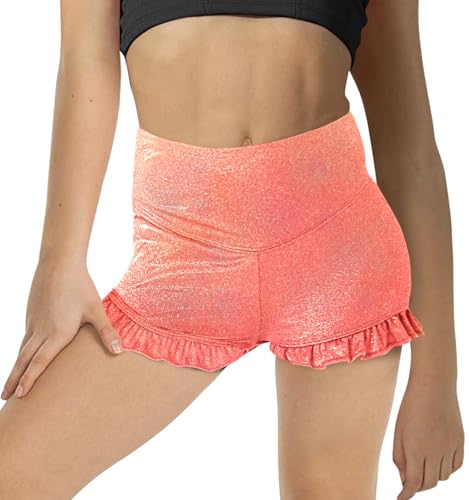 パンツ andwang Ballet Button Frill Shorts S Amazon.com: rrhss Girls Athletic High Waisted Ruffle Shorts Comfy